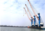 125吨高架吊/移动式港口起重机GHC125
