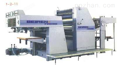 J2108对开单色平版印刷机