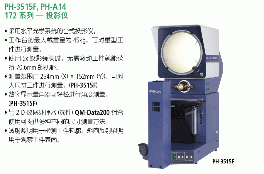 PH-3515F, PH-A14投影仪
